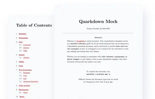Quarkdown screenshot 3