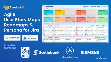 Agile User Story Maps, Roadmaps & Persona for Jira