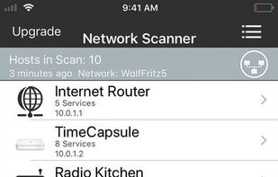 iNet - Network Scanner screenshot 2