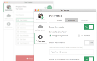 TopTracker screenshot 1