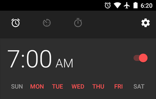Clock + screenshot 1