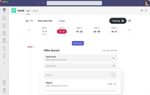 Seatti screenshot 1