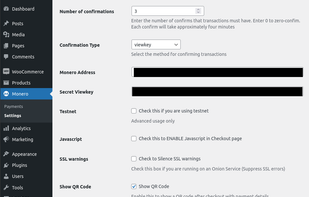Settings Page Screenshot #2
