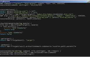 Includes Vim with color highlighting.