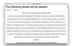 Social Amnesia screenshot 1