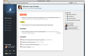 Apollo Project and Contact Management screenshot 1