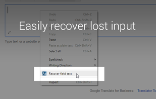 Typio Form Recovery screenshot 1