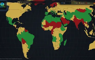 KlimoMio Interactive Map - Web on Desktop