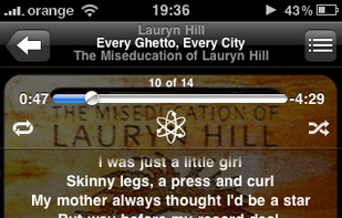 LyricsXpert screenshot 2