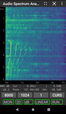Audio Spectrum Analyzer screenshot 2