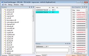 Visual DuxDebugger screenshot 1