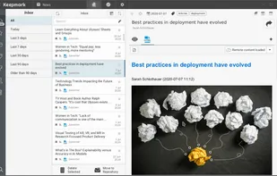 Use Keepmark to Read news