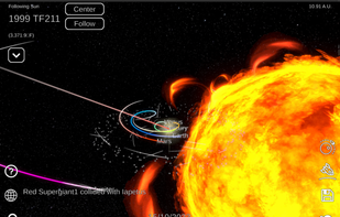 Solar System Simulator screenshot 1