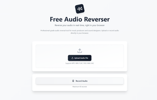 AudioReverser screenshot 1