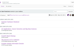 Event Hunt screenshot 1