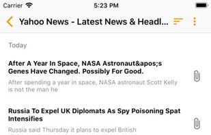 Smart Feed Reader screenshot 1