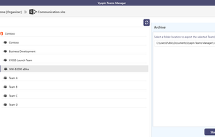 Vyapin Teams Manager screenshot 1
