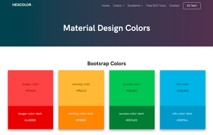 Material Design Colors