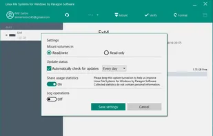 Linux File Systems for Windows screenshot 3