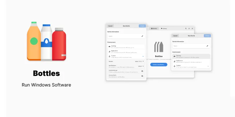 Bottles 51.14 enhances Windows software and games' compatibility for Linux users image