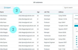 Webix Report Manager screenshot 3