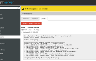 NethServer screenshot 1