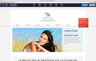 Global page blocks
