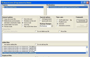 Synchronization User Interface