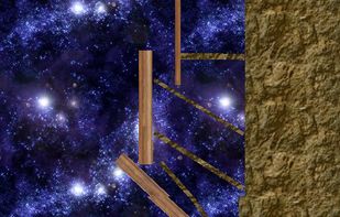 A simple but interactive physics level