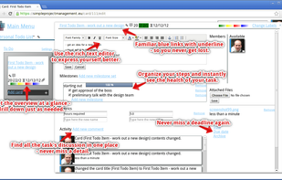 SimpleProjectManagement screenshot 1