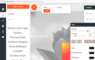 DoneSmart Online Photo Editor screenshot 1