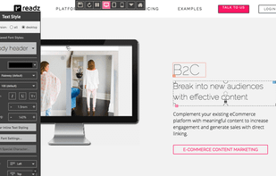 Styles - Save your favorite header as a style, name it, and then quickly apply all the formatting (font, font size, color, alignment) to other text. Even set styles on buttons or boxes, so you can effortlessly create a flowing, consistent page.