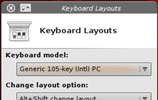 xfce4-xkb-plugin screenshot 1