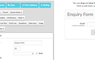 Drag n Drop online Form Admission builder