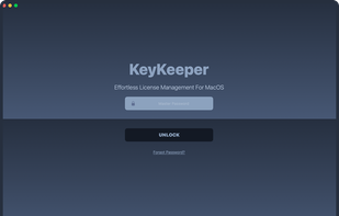 KeyKeeper screenshot 1