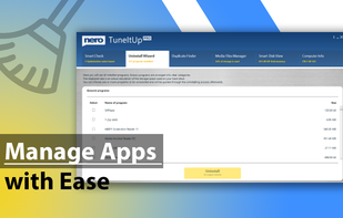 Nero TuneItUp screenshot 3