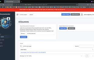 Doku-Chat.de screenshot 1