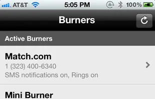 Burner screenshot 1