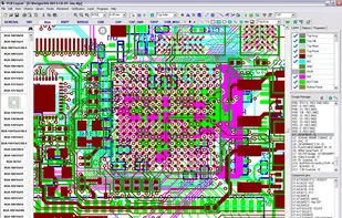 Proteus PCB design screenshot 2