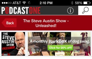 PodcastOne screenshot 1