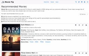 Movie Tip screenshot 1