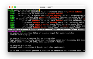 ugrep screenshot 1