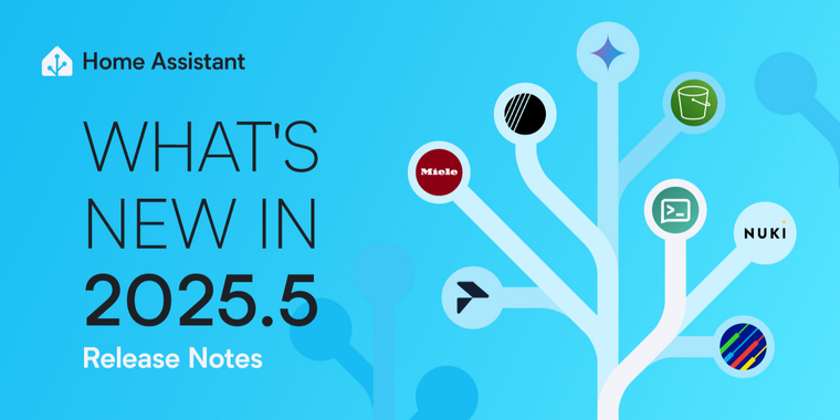 Home Assistant 2025.5 adds per-location backup retention policy and expanded TTS voices