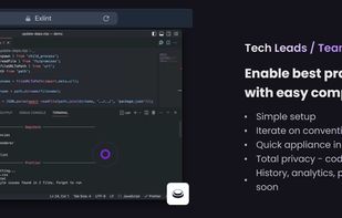 Exlint screenshot 2