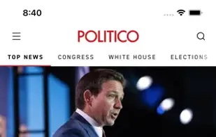 POLITICO screenshot 1