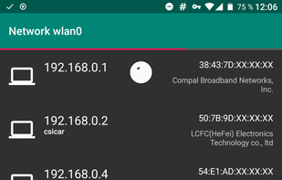 Ning Network-Scanner screenshot 1