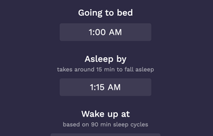 Wake Up Time screenshot 1