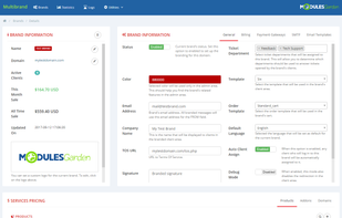 ModulesGarden Multibrand For WHMCS