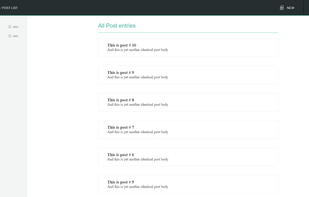 Decap CMS screenshot 1