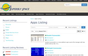 App Listing